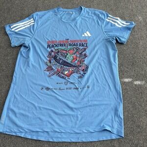 Adidas Atlanta Journal -Constitution 2024 Peachtree Road Race Tee Men's Size L